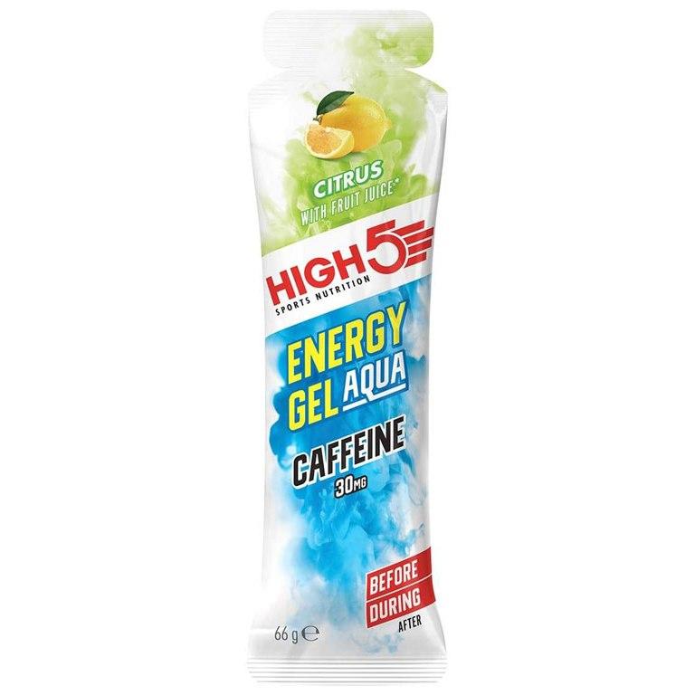 High 5 Energy Gel Aqua Caffeine - Citrus