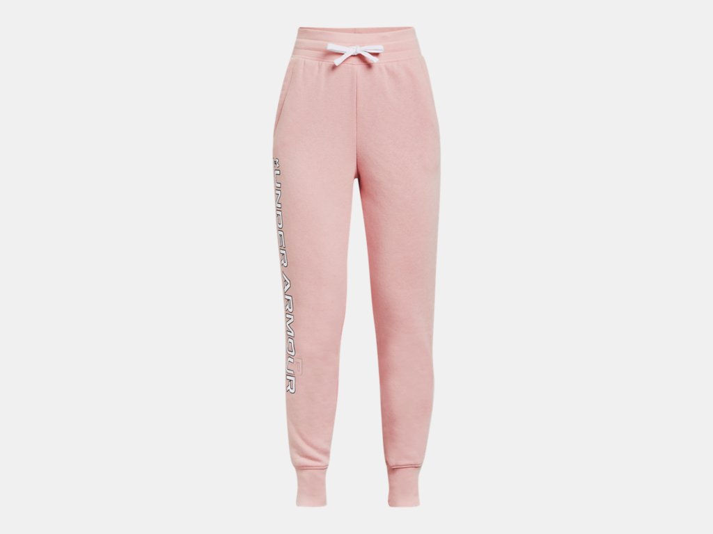 UNDER ARMOUR Women's Rival Fleece Crest Jogger Pants