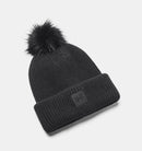 Women's Under Armour Halftime Ribbed Pom Beanie
