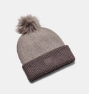 Women's Under Armour Halftime Ribbed Pom Beanie