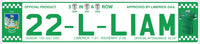 Official Limerick 2022 Licence Plate