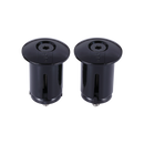 BBB ScrewOn Handlebar Plugs - Black