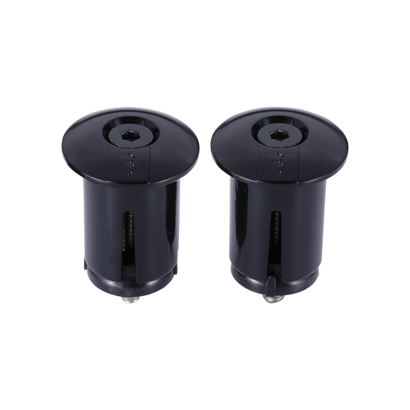 BBB ScrewOn Handlebar Plugs - Black