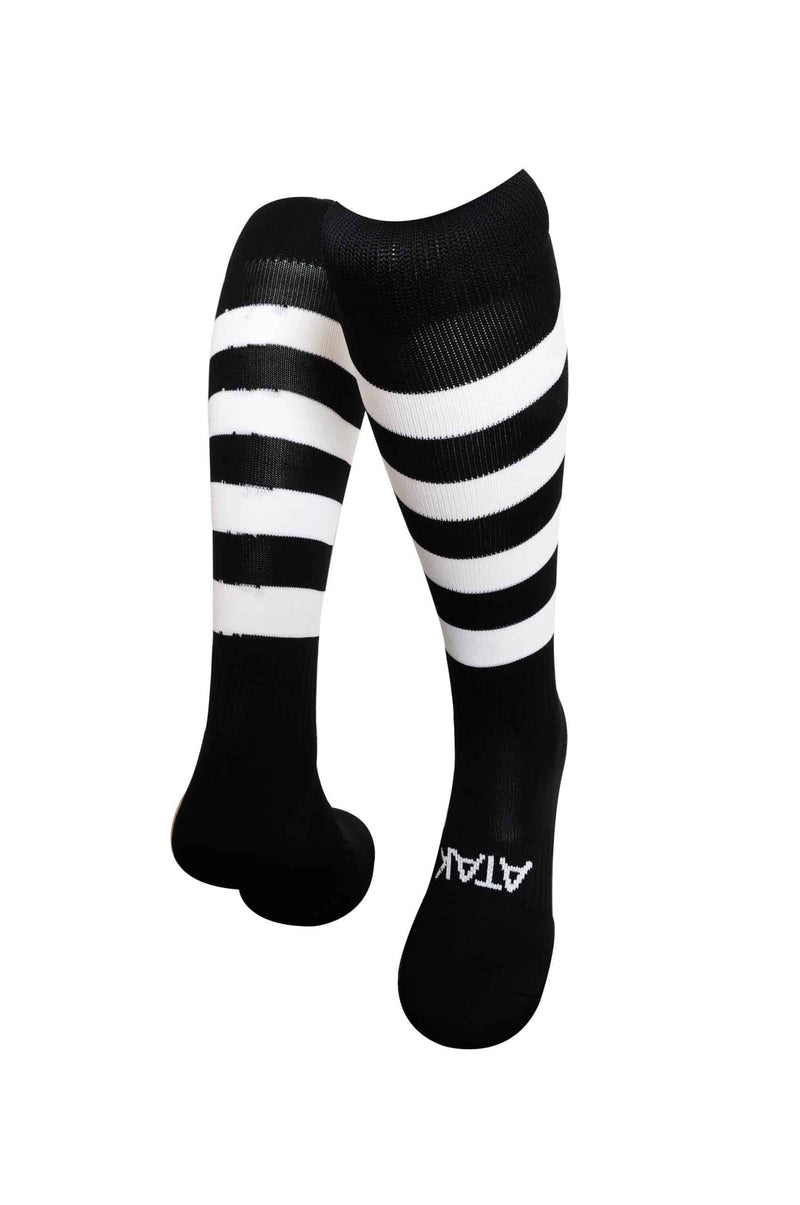 Atak Hoops Socks Black/White