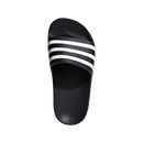 Adidas Adilette Aqua Slides Kids Black White
