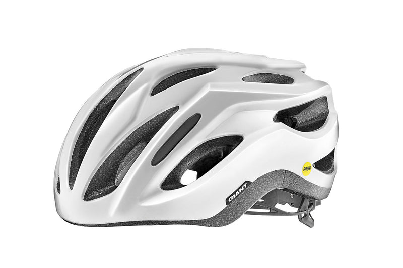 Giant Rev Comp Mips Road Helmet (Gloss Metallic White)