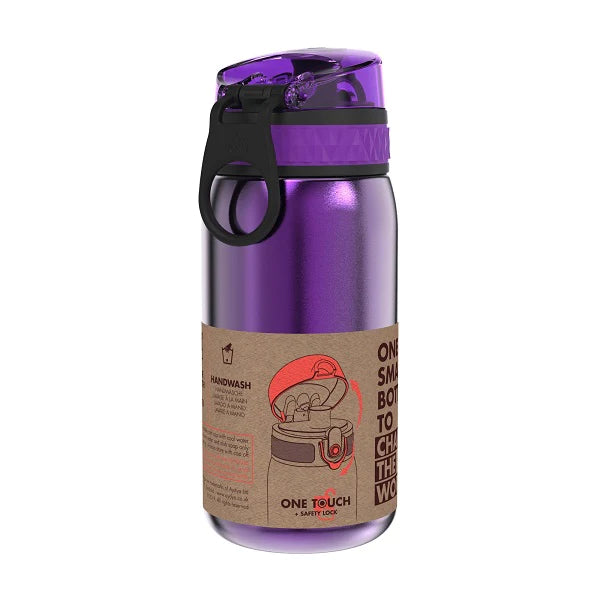 Ion8 Pod 400ml Stainless Steel Water Bottle