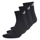 Adidas Cushioned Sportswear Ankle Socks 3 Pairs Black