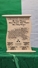 Limerick 2026 All-Ireland Champions Wooden Scroll