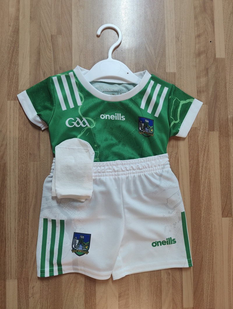 O'Neills Limerick GAA Home Kid's Jersey Mini Set 2025