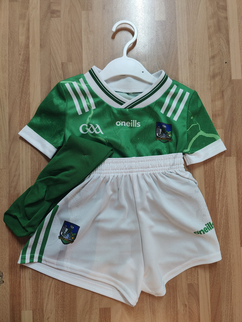 O'Neills Limerick GAA Home Kid's Jersey Mini Set 2025