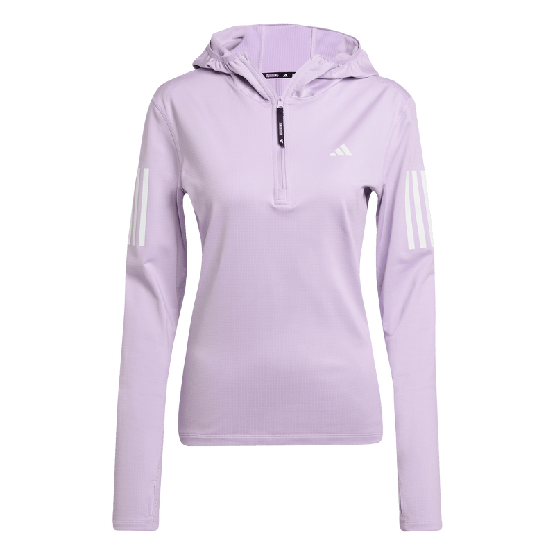 Adidas Own The Run Winterized Hooded Half-Zip
