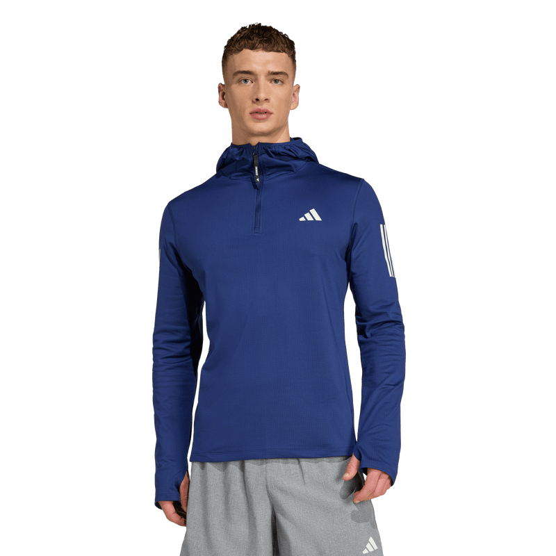 Adidas Own The Run Winterized Hooded Half-Zip