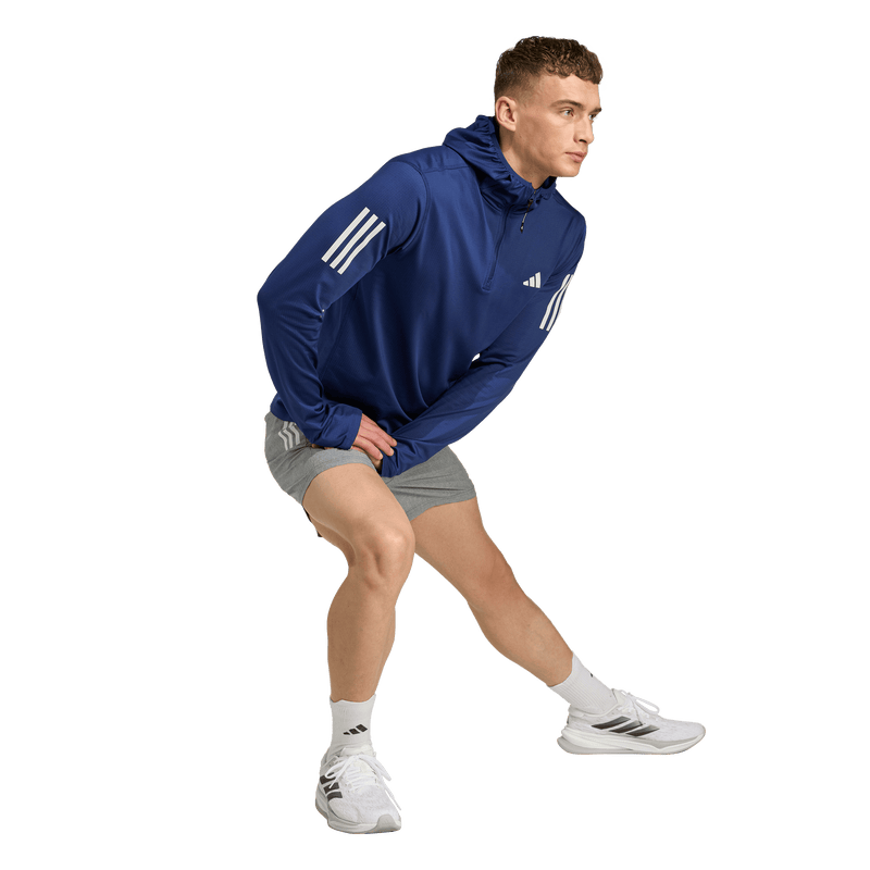 Adidas Own The Run Winterized Hooded Half-Zip