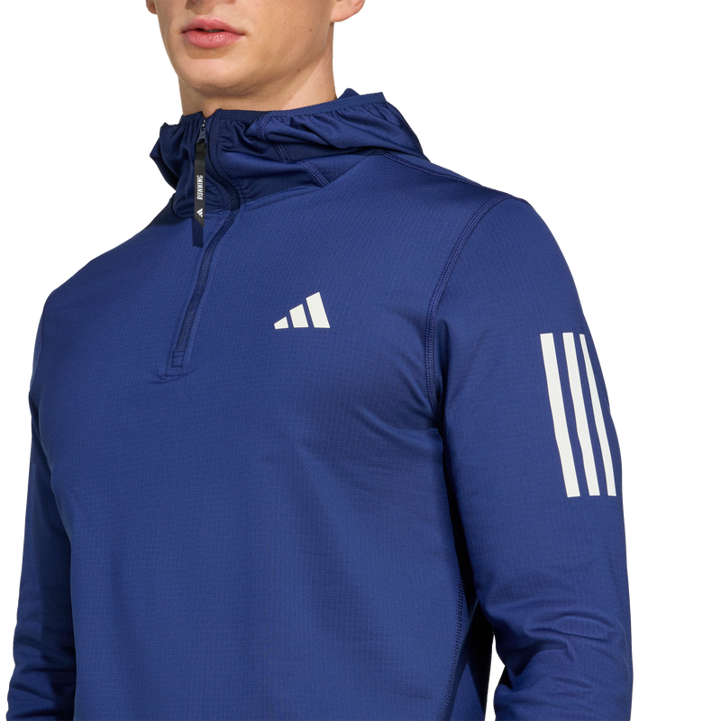 Adidas Own The Run Winterized Hooded Half-Zip