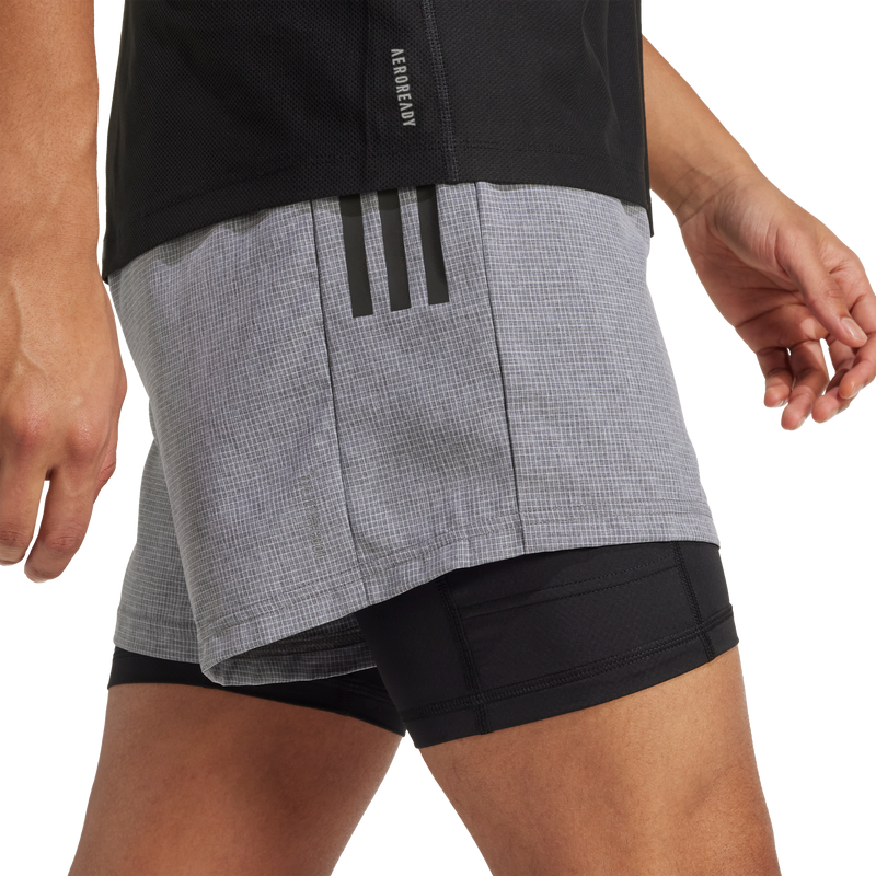 Adidas Own the Run CLIMACOOL 2-in-1 Shorts