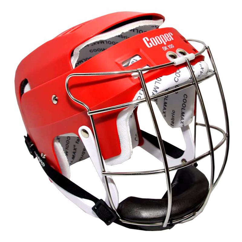 Junior Red Cooper Helmet SK100