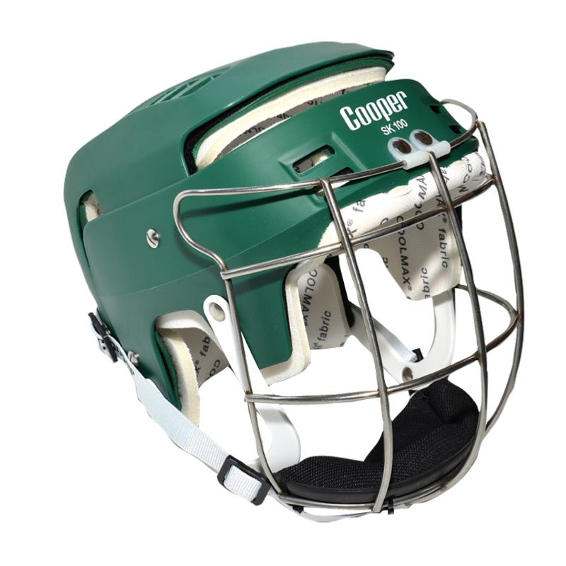 Junior Green Cooper Helmet SK100