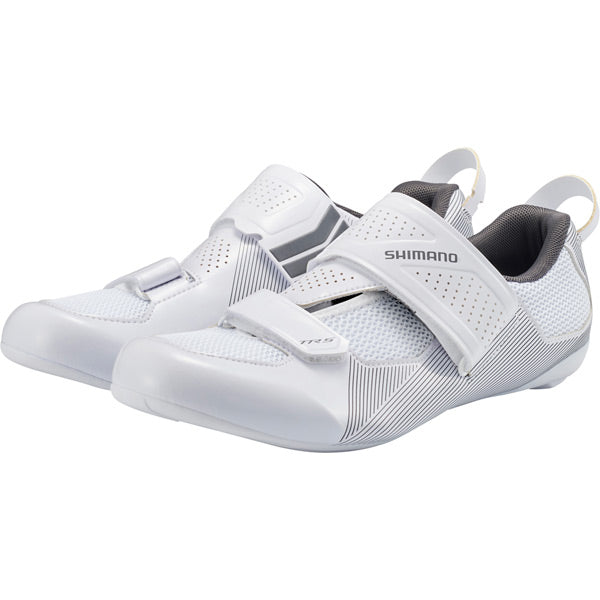 Shimano TR5 Cycling Shoes SPD-SL (White)