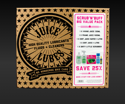 Juice Lubes Scrub 'N' Buff Value Pack