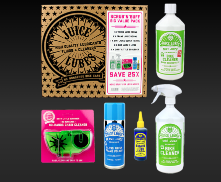 Juice Lubes Scrub 'N' Buff Value Pack