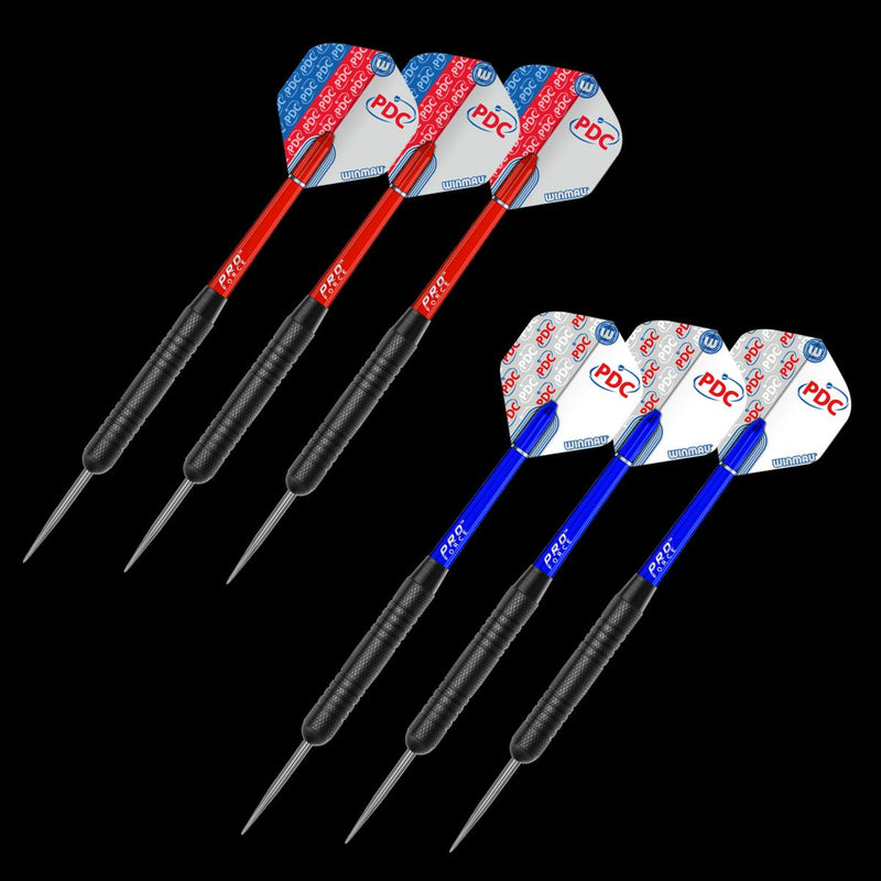 Winmau Blade 6 + PDC Surround Blue Set