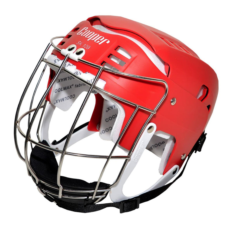 Senior Red Cooper Helmet SK109
