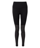 TriDri Yoga Leggings Black Charcoal