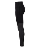 TriDri Yoga Leggings Black Charcoal
