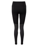 TriDri Yoga Leggings Black Charcoal