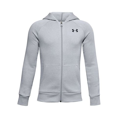 UA Youths Rival Cotton Full Zip Hoodie