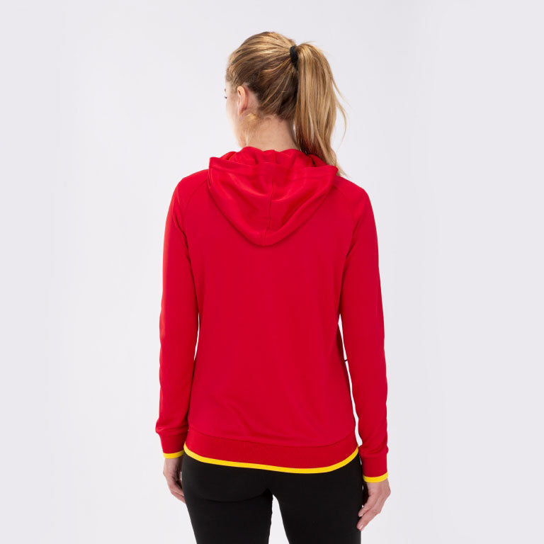Joma Supernova II Hoodie Jacket Red-Yellow