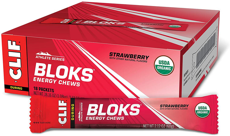 CLIF SHOT BLOKS STRAWBERRY