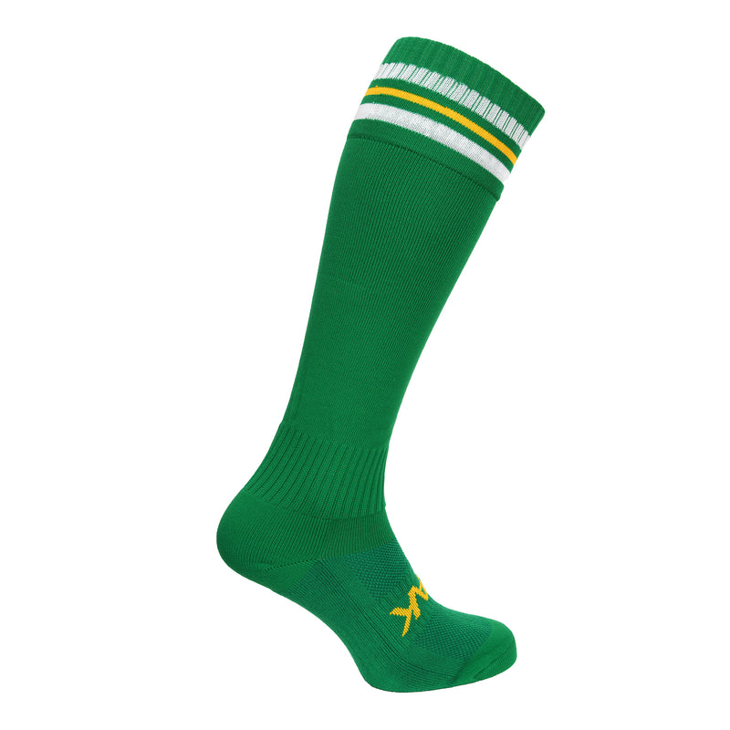 Atak Bar Socks Green/White/Gold