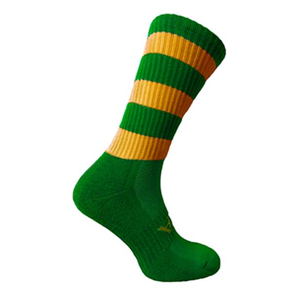 Atak Hoops Socks Green/Gold