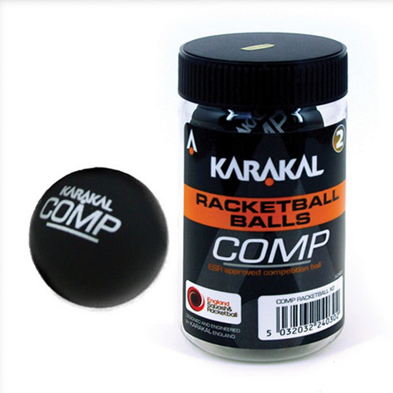 Karakal Competition Racketball Balls x2