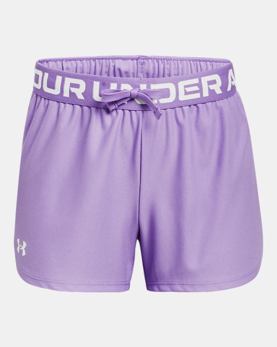 UA Play Up Solid Shorts Vivid Lilac