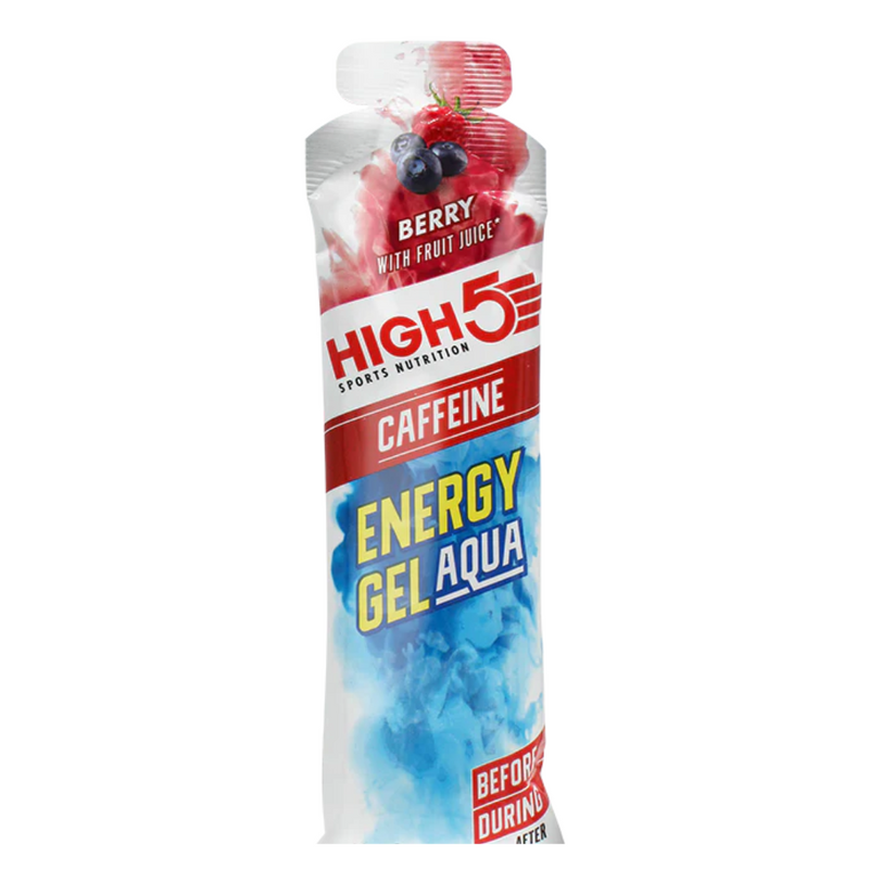 High 5 Energy Gel Aqua Caffeine - Berry