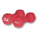 Hex Dumbbells-Neoprene Covered (Pair) 4kg