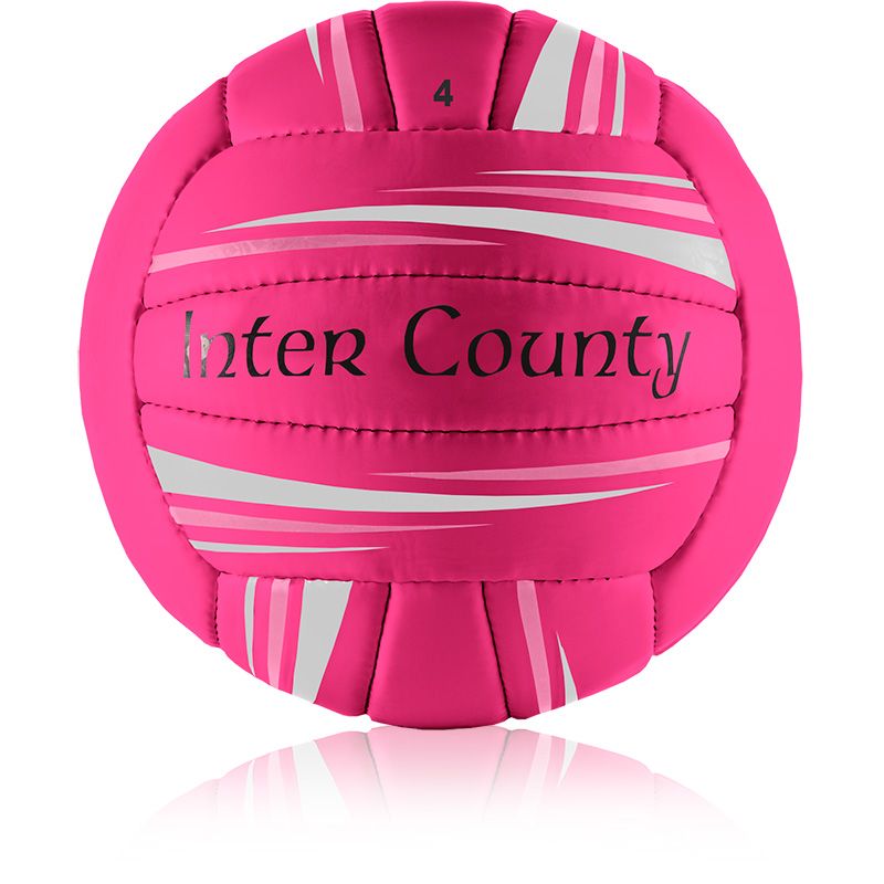 O'Neills Inter County Football Pink/White