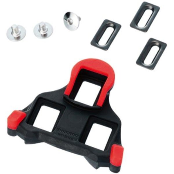 Shimano SPD SL-Cleats, FIxed, Red